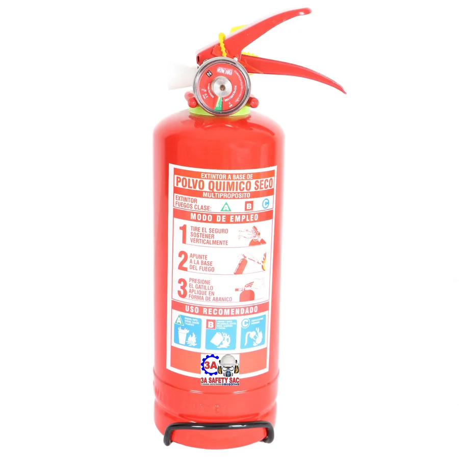 EXTINTOR PQS ABC 1 KG/POLVO QUIMICO KAZO
