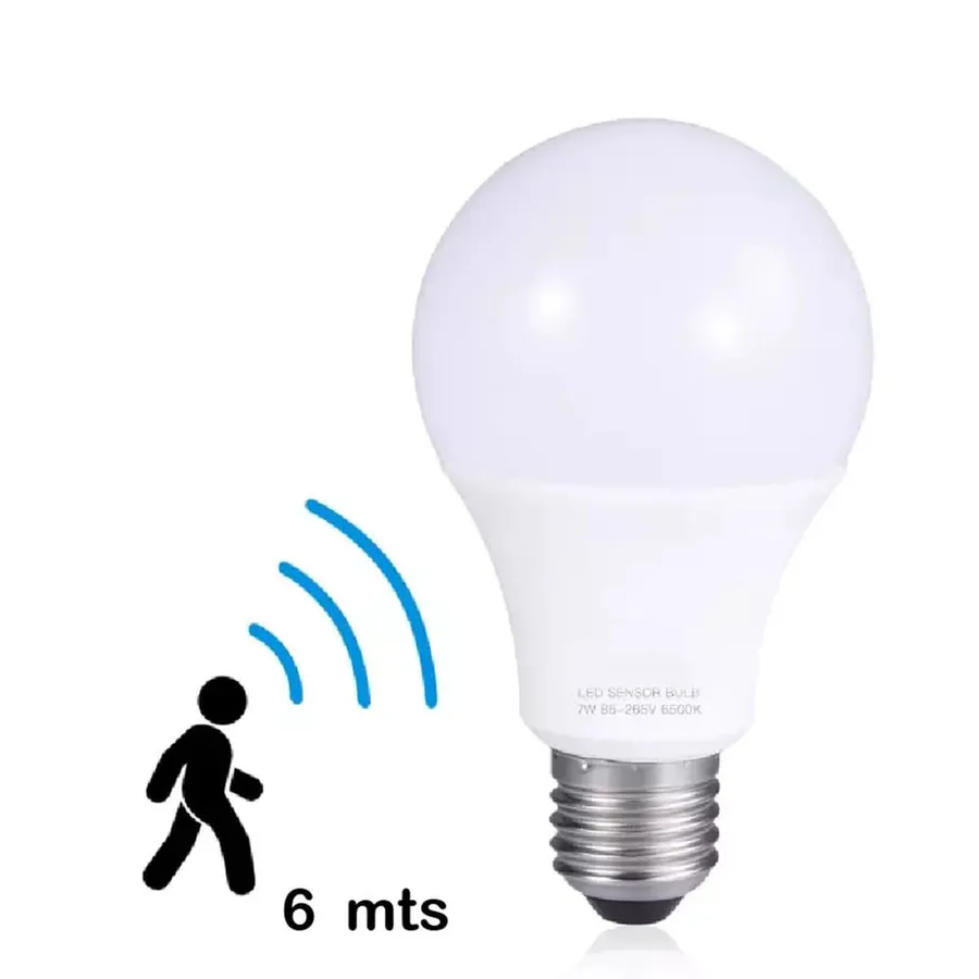 FOCO INTELIGENTE SENSOR 7000K 12W ALFA