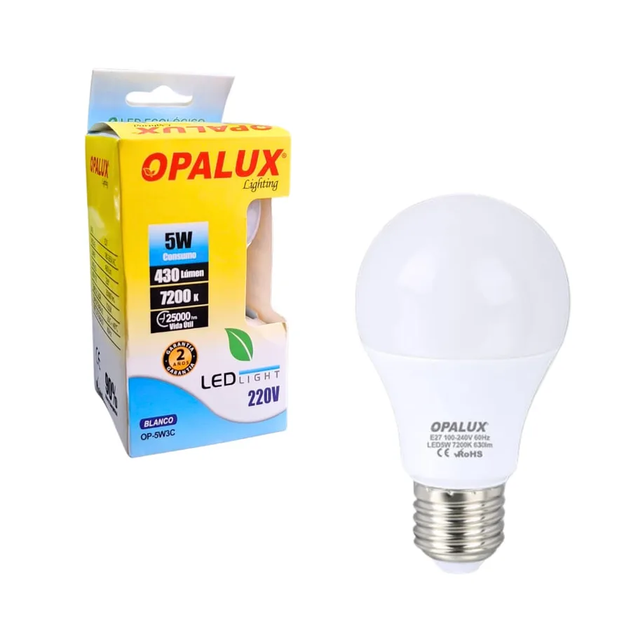 FOCO LED 16 W/T80/6500K/E27/AC220-240V BLANCA FSL