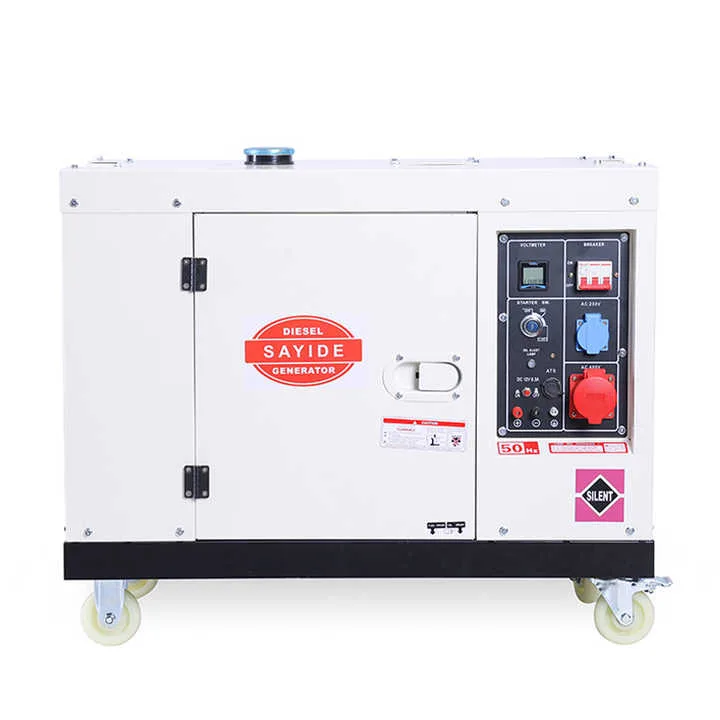 GENERADOR DIESEL EN CAPSULADO TRIFASICO 6.5KW 220V MEBA