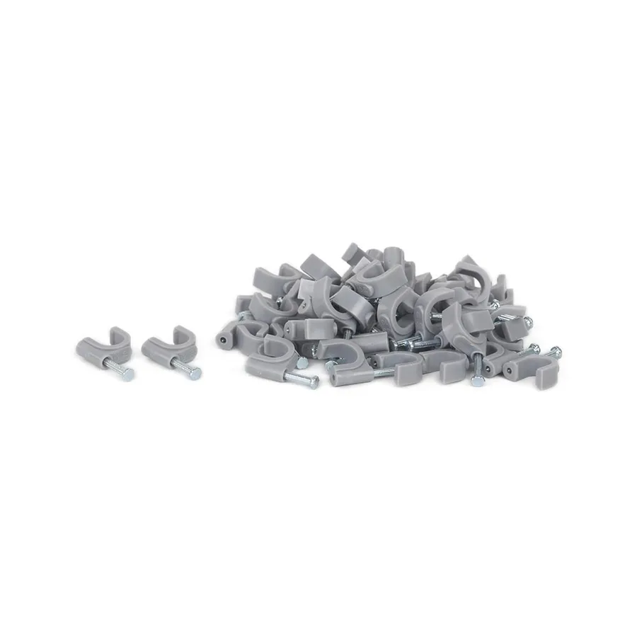 GRAPA P/CABLE BLANCA 10 MM ANDINO