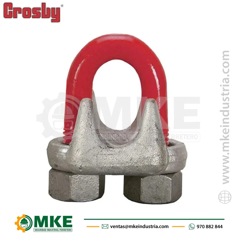 GRAPA TIPO CROSBY PESADA GALV. 5/8" S/M