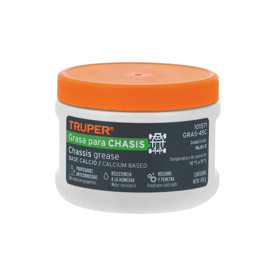 GRASA LUBRICANTE DE CALCIO DE 450 GR TRUPER