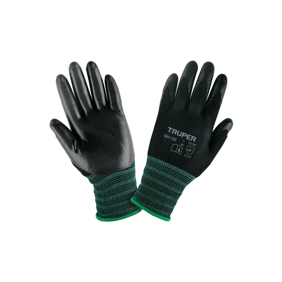 GUANTE DE NYLON RECUBIERTO DE NITRILO MEDIANO TRUPER