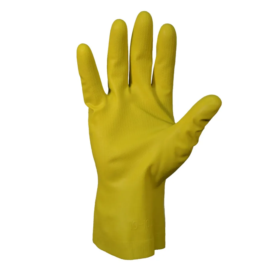 GUANTES DE BADANA AMARILLO REFORZADO NACIONAL