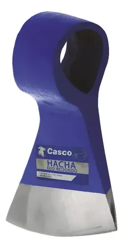 HACHA OJO REDONDO ACERO FILO/PULIDO 5 LBS. CASCO