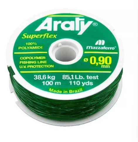 HILO P/ PESCAR ROLLO 100MM CALIBRE 100 MM ARATY