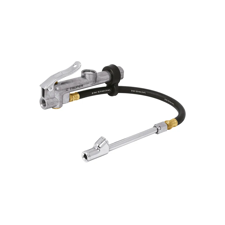 INFLADOR CALIBRADOR DE CABEZA DOBLE PROFESIONAL 1/4 TRUPER