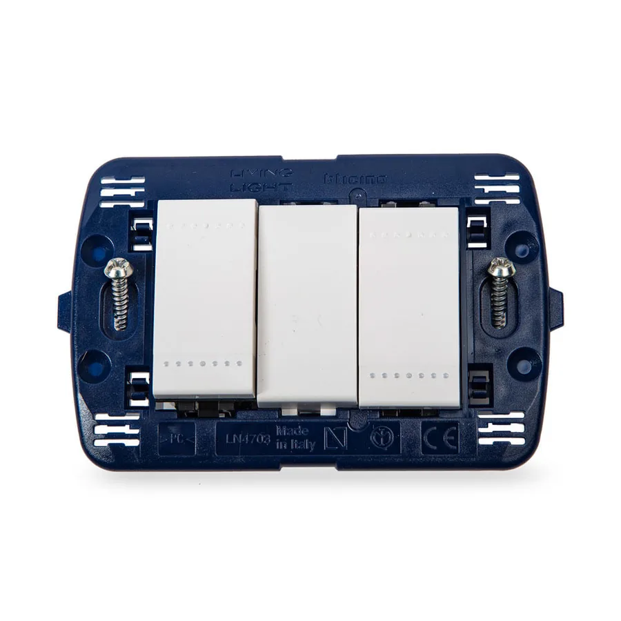 INTERRUPTOR CONMUTACION TRIPLE TICINO