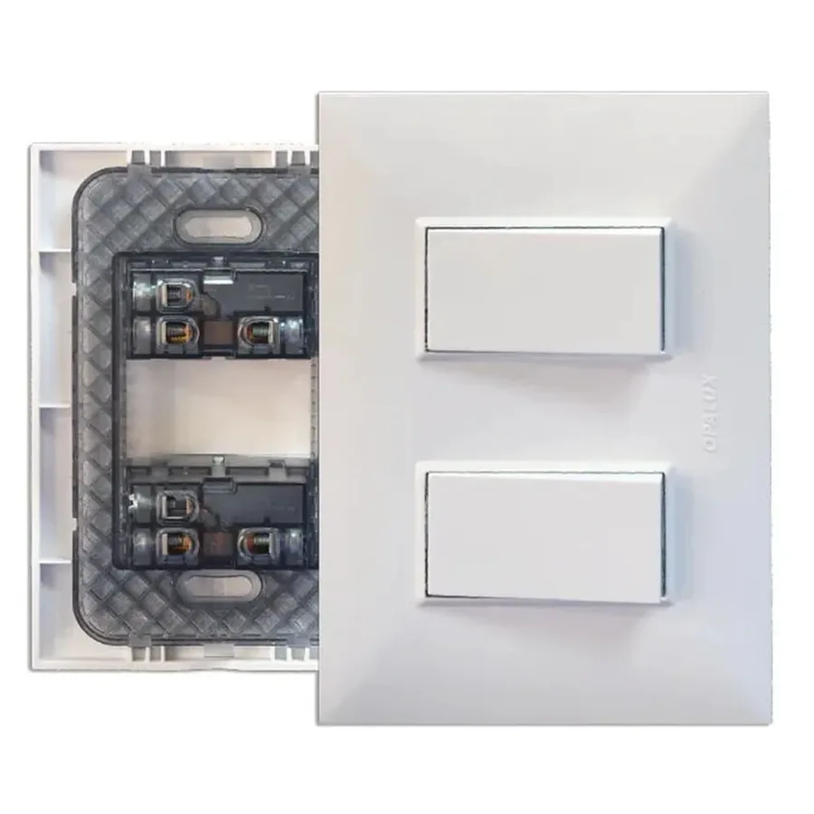 INTERRUPTOR DOBLE P/EMPOTRAR SPARK