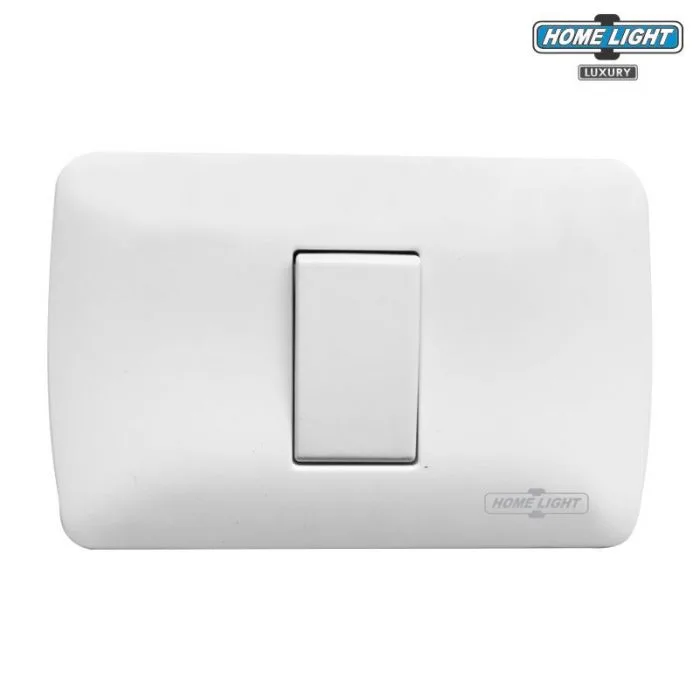 INTERRUPTOR SIMPLE PARA EMPOTRAR LUXURY HOME LIGHT
