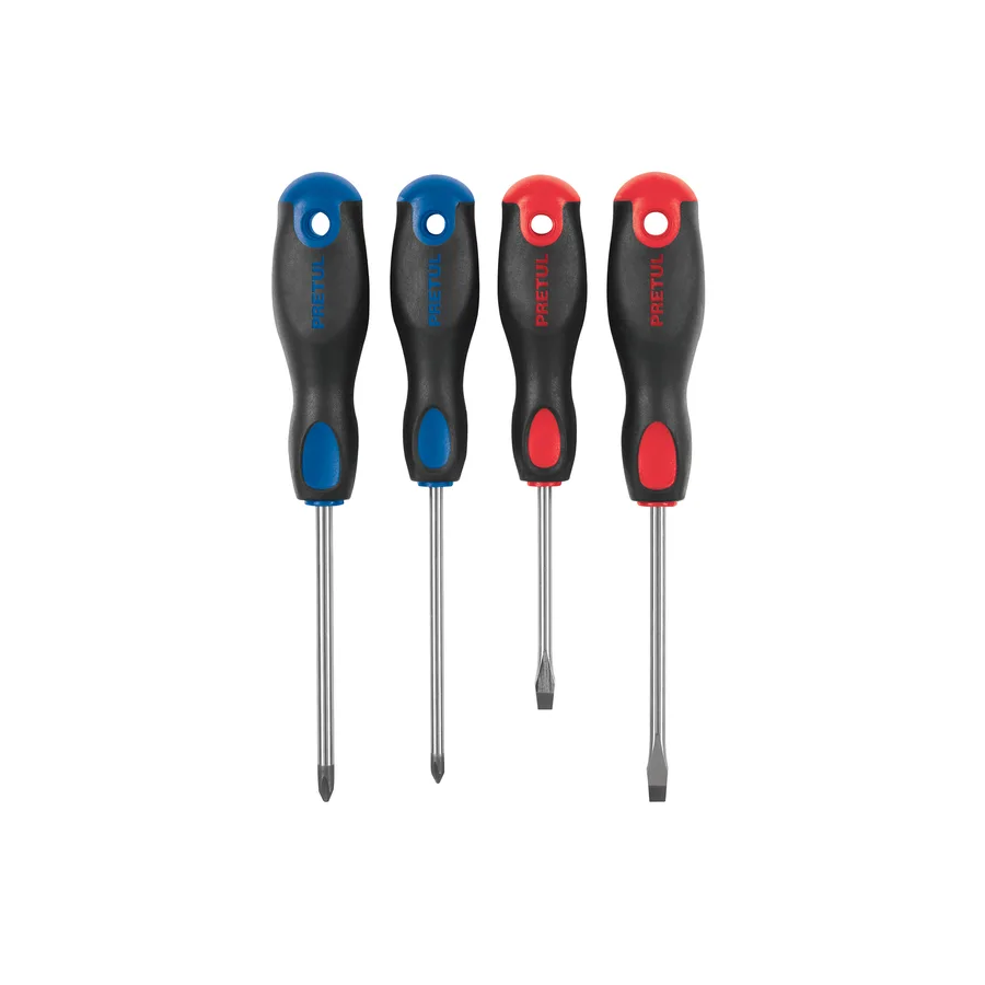 JD-4BP JUEGO DE 4 DESARMADORES MANGO BIC TRUPER