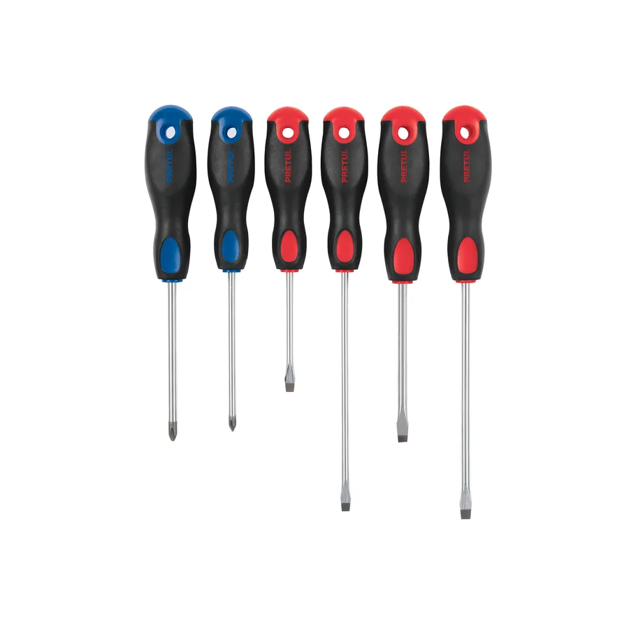 JD-6BP JUEGO DE 6 DESARMADORES MANGO BIC TRUPER