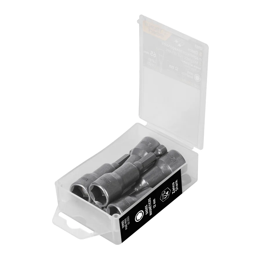 JUEGO DADOS MAGNÉTICOS,12MM,5P TRUPER
