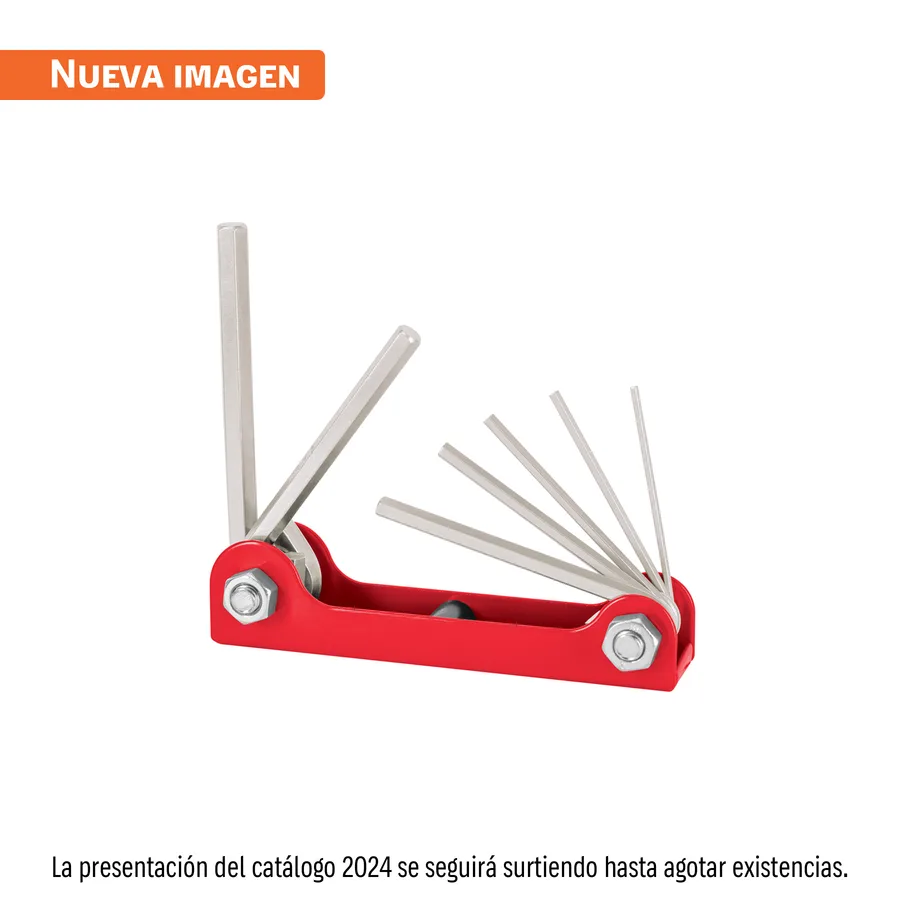 JUEGO DE 7 LLAVES ALLEN EN ESTUCH TRUPER