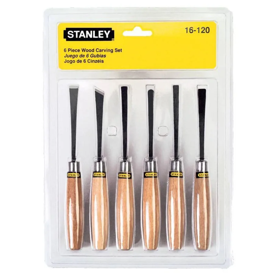 JUEGO DE GUBIAS X 6 PCS STANLEY