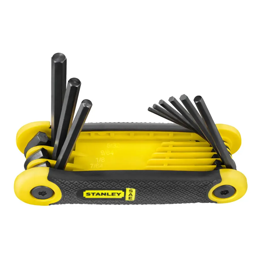 JUEGO DE LLAVES HEXAGONALES PRO X 9PCS STANLEY