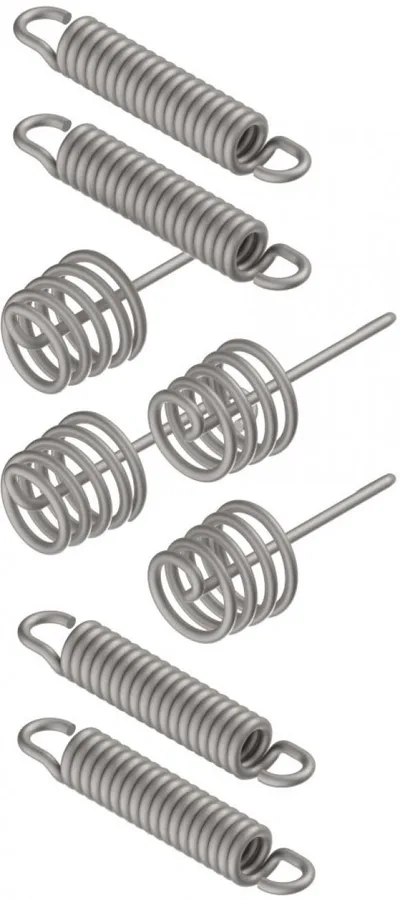 JUEGO DE RESORTES PARA ZAPATAS DE FRENO HIDRAULICO DAMPER
