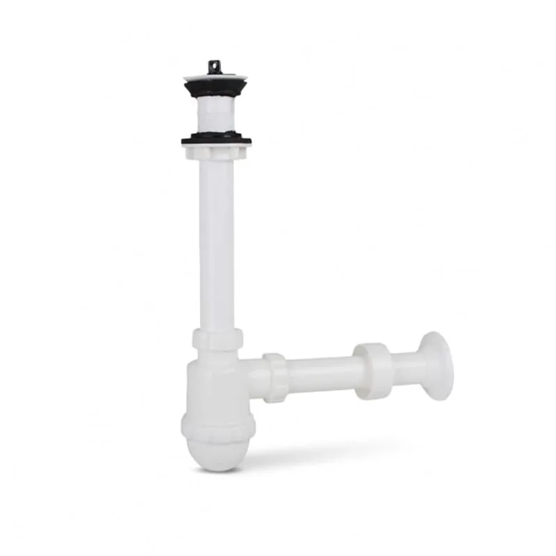 JUEGO DE TRAMPA/BOTELLA Y DESAGUE PVC P/LAVATORIO SANIFER