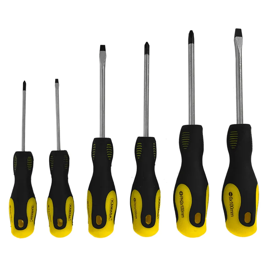 JUEGO DESTORNILLADORES 6 PCS KAMASA