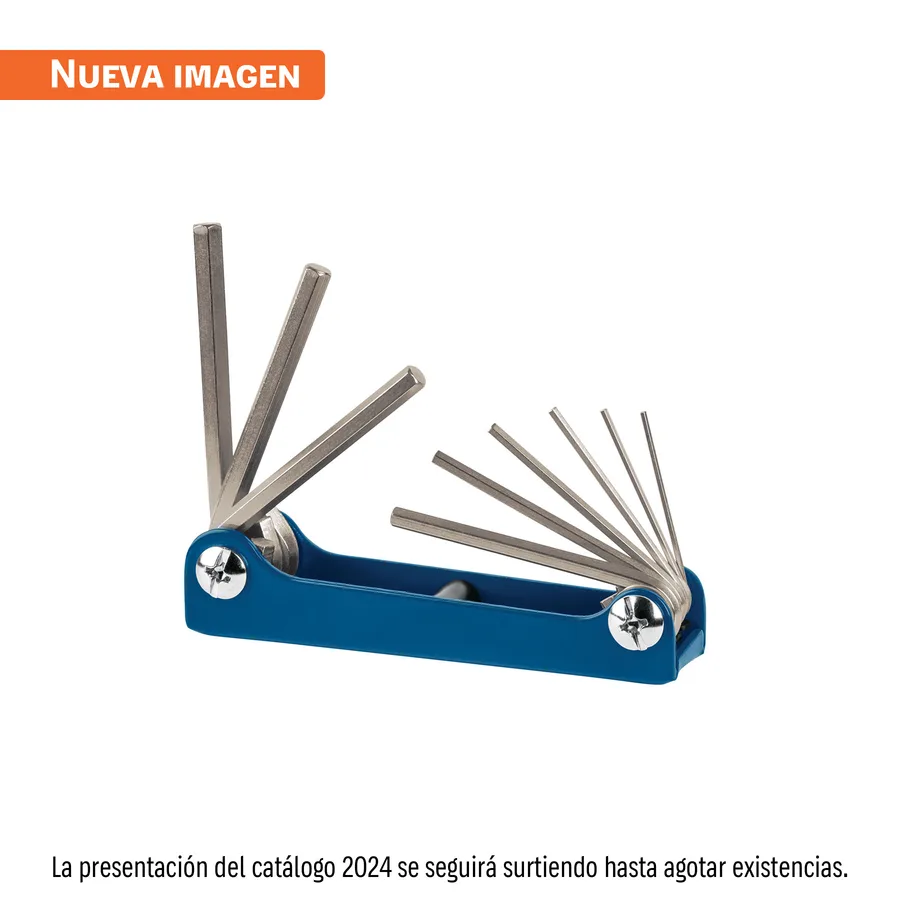 JUEGO LLAVES ALLEN 9 PZAS EN ESTUCH TRUPER