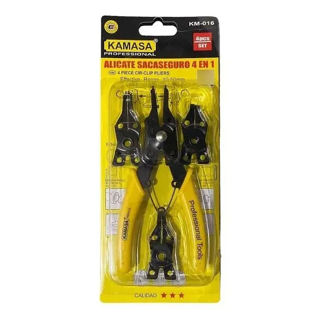 JUG ALICATE SAGASEGURO 4 PCS 7 KAMASA"