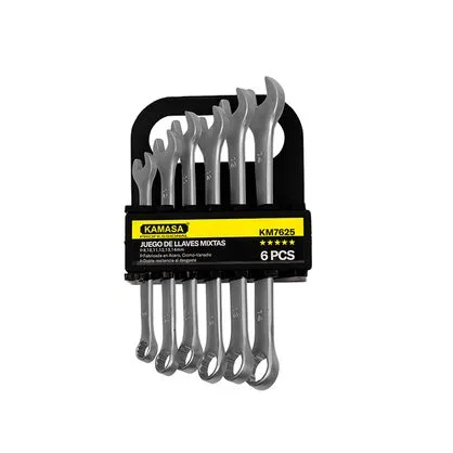 JUG LLAVE MIXTA 6 PCS 8-14MM PLASTICO KAMASA