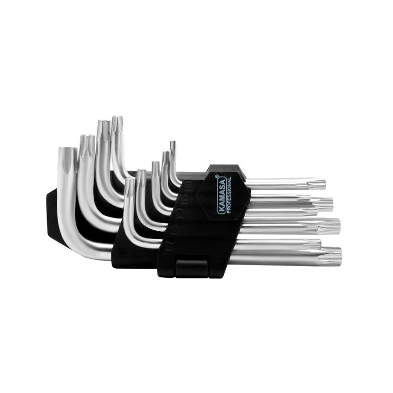 JUG.LLAVES PUNTA ESTRELLA 9 PCS KAMASA