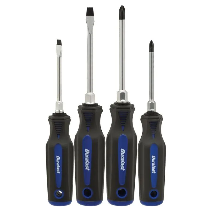 KIT D/DESARMADORES REVERSIBLES 4 PZAS C&A
