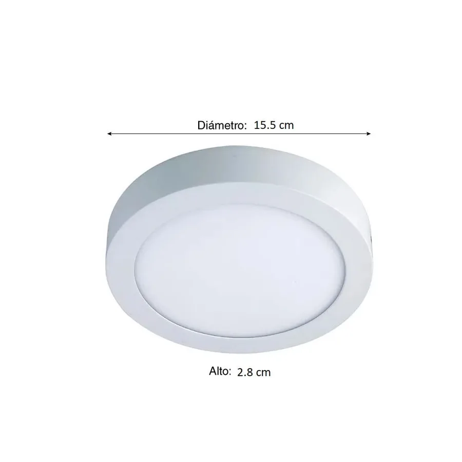 LAMPARA DE TECHO LED 15W PHELIX