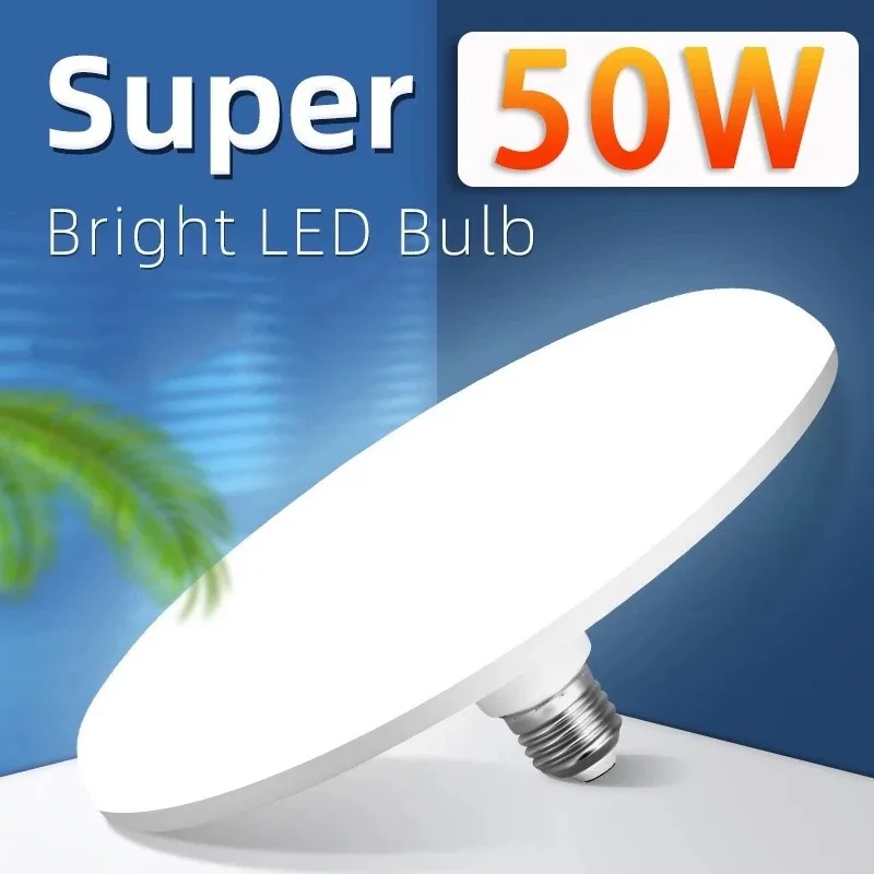LAMPARA FLAT T/UFO BLANCA CIRCULAR40WL/DIA E27 22CM HOME LIGHT