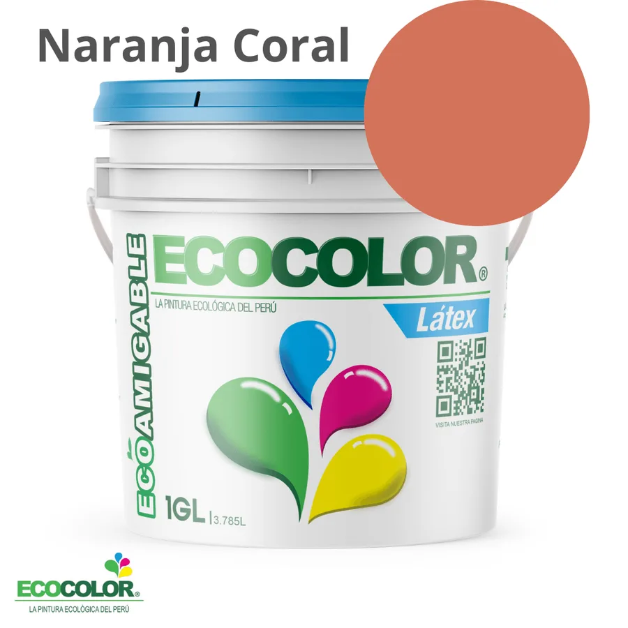 LATEX MAESTRO TINTE NARANJA CORAL ANYPSA