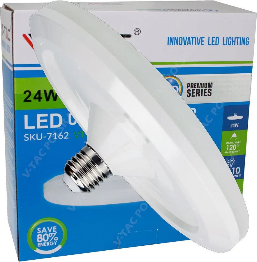 LED UFO CIRCULAR 24W L/DIA E27 HOME LIGHT