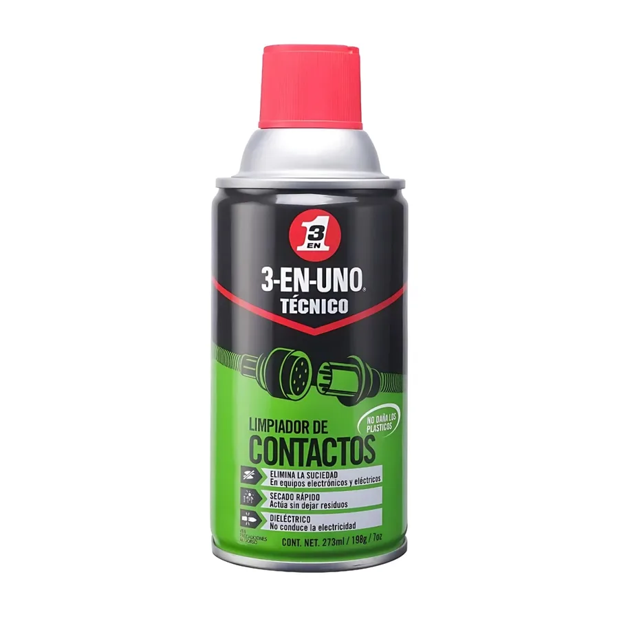 LIMPIA CONTACTOS 7 OZ (273ML) 3 EN1 " C&A"
