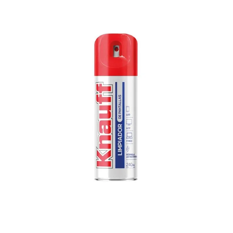 LIMPIADOR DE PANTALLA SPRAY 240 ML KNAUFF KNAUF