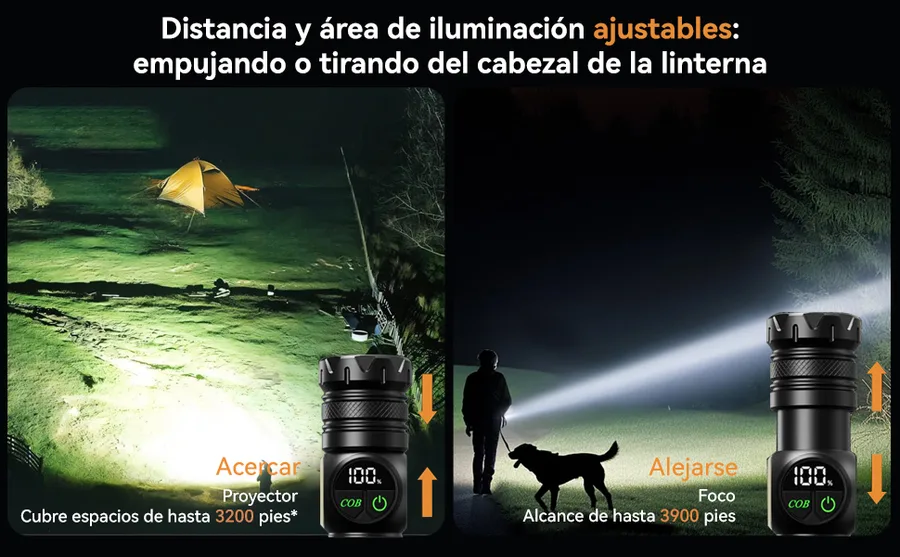 LINTERNA 4 LED POWERFUL 100.000 HOURS GOLSTON
