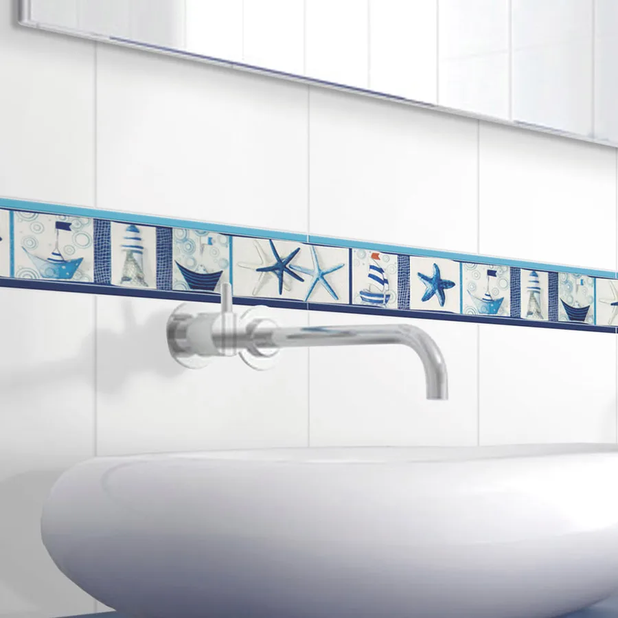 LISTELO AZUL PARA BAÑO S/M