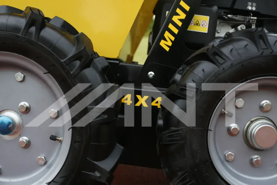 LLANTAS DELANTERAS DE MINI DAMPER 4.5 X 12 DAMPER