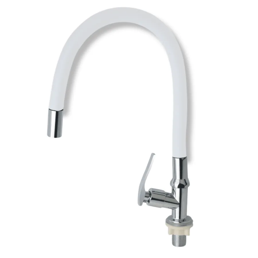 LLAVE DE LAVADERO MUEBLE P/GANSO FLEX BLANCO - C&A