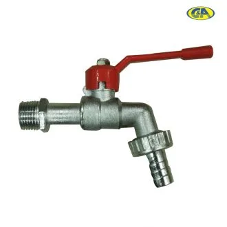 LLAVE ESFERICA P/JARDIN 1/2 M/REDONDO PESADO C&A"