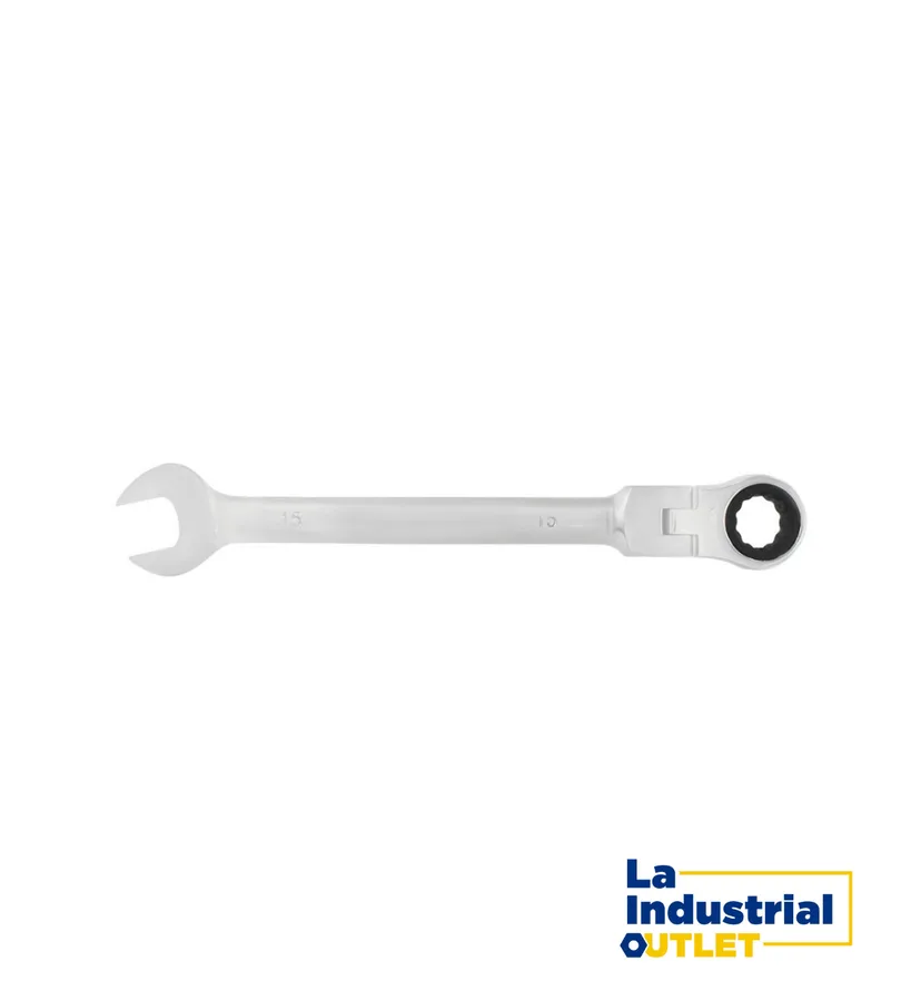 LLAVE MIXTA CON RACHET FLEXIBLE 15/15 C&A