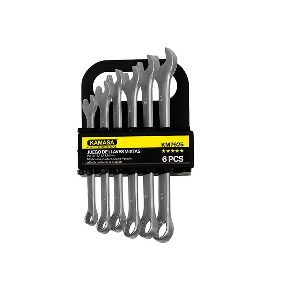 LLAVE MIXTA CRV 14 MM KAMASA