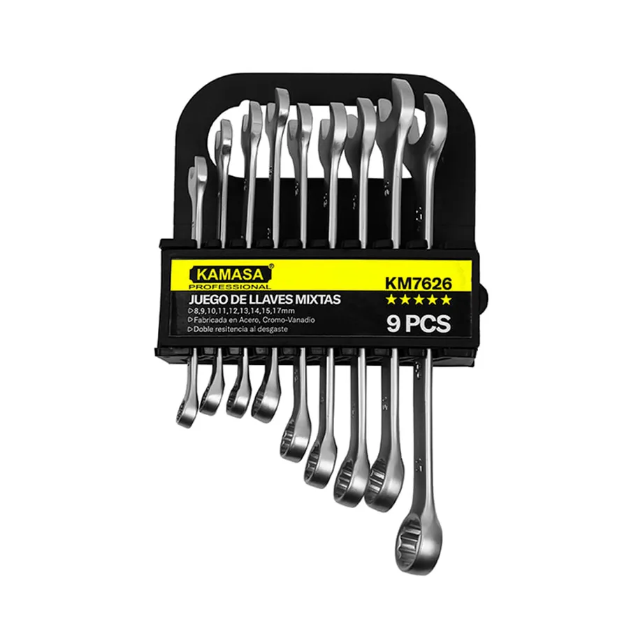LLAVE MIXTA CRV 17MM KAMASA