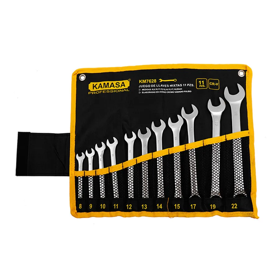 LLAVE MIXTA CRV 22 MM KAMASA