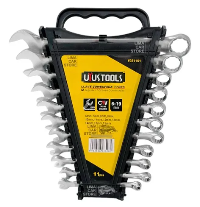 LLAVE MIXTA X 11PCS (6-19MM) UYUSTOOLS