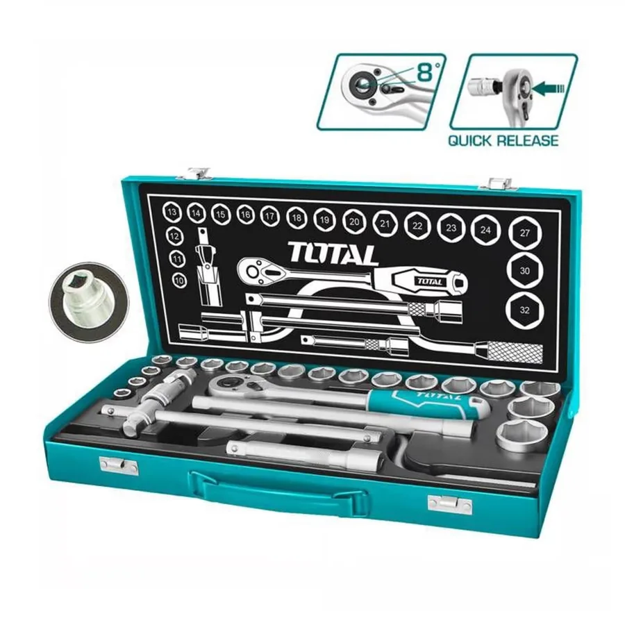 LLAVE MULTIFUNCION 8 EN 1 C/IMAN (8-19 MM) KAMASA