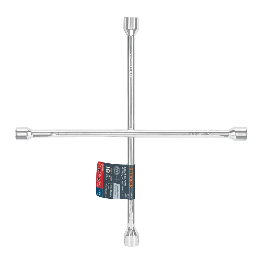 LLCR-18 LLAVE DE CRUZ DE 18 UNIVERSAL TRUPER"