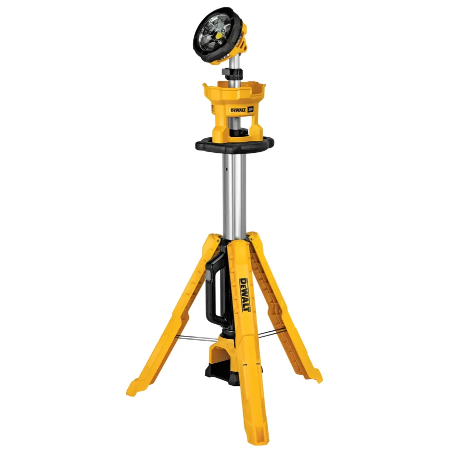 LUZ TRIPODE 20V MAX + BATERIA 6AH + CARGADOR DEWALT