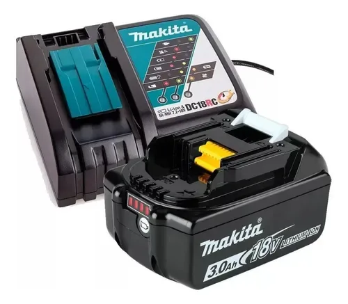MAKPACK 1 BATERIA 3.0AH 18V LXT+ CARGADOR RAPIDO + MALETA LONA MAKITA MAKITA