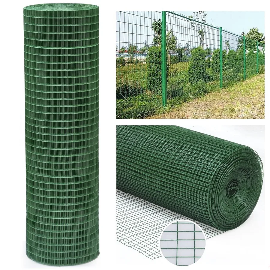 MALLA ELECTROSOLDADA 3/8 PESADA - ROLLO PVC"